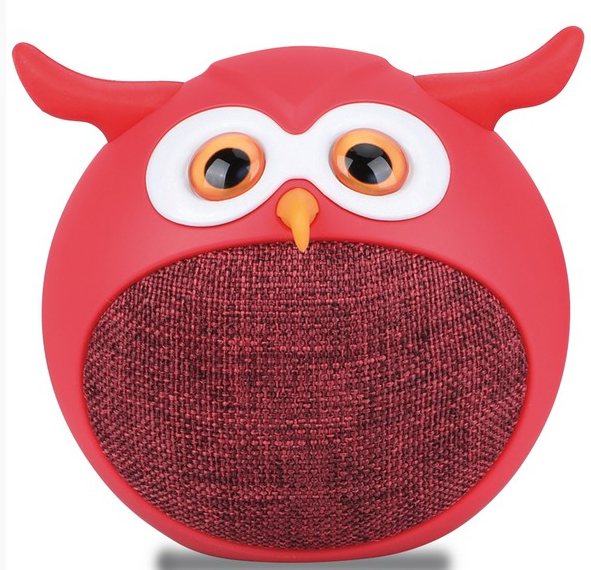 Портативная Bluetooth колонка PROMATE Hedwig, красный