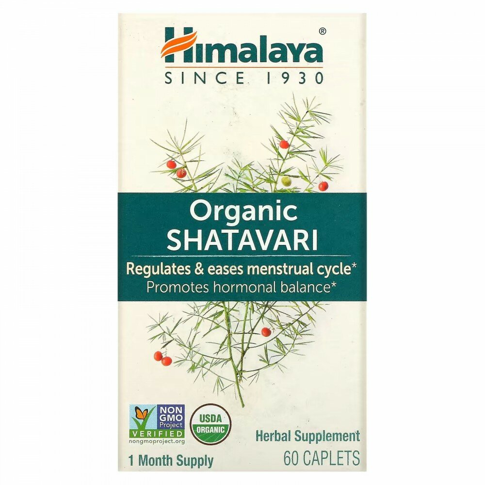 Himalaya Шатавари 60 капсуловидных таблеток