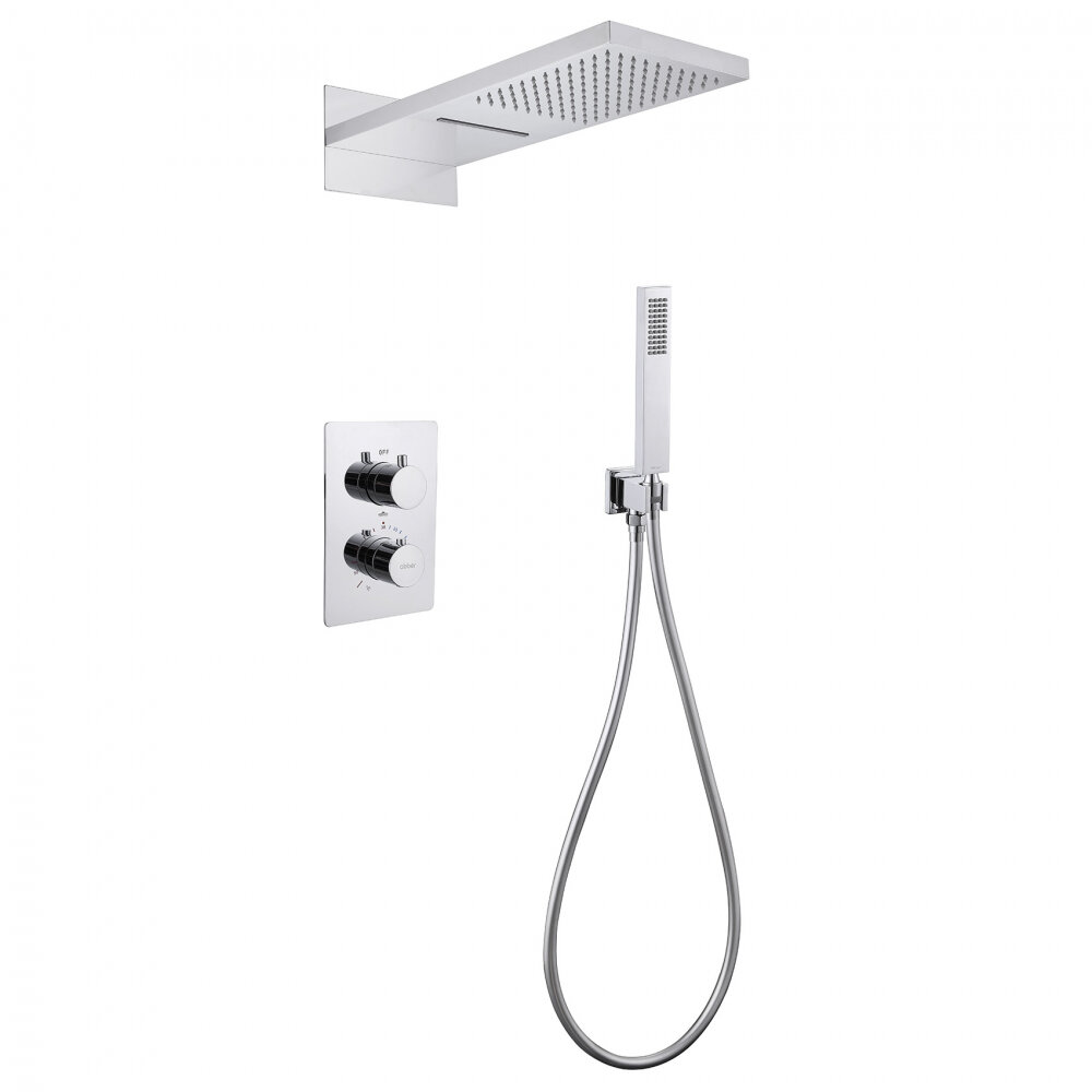 Душевой набор со встроенным смесителем Abber Weiss Insel AF8052