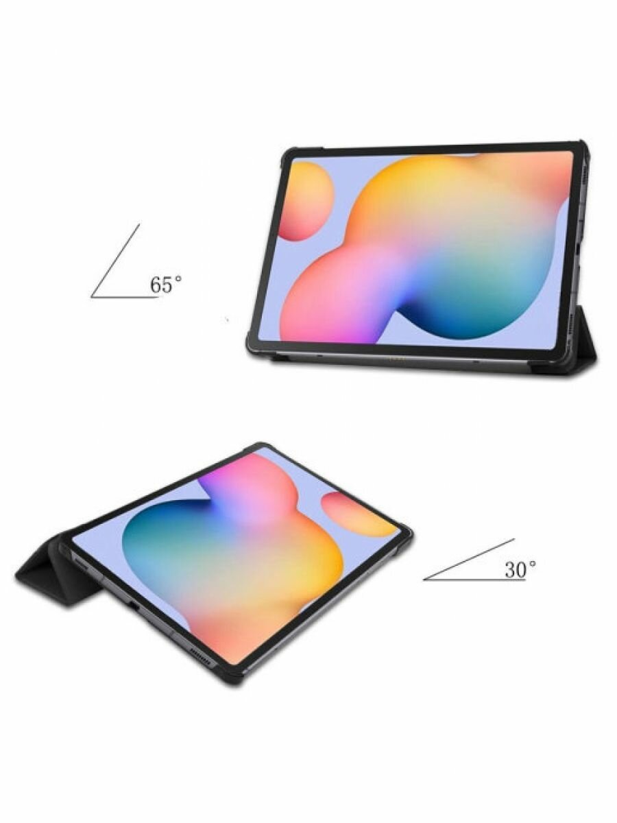 Brodef TriFold чехол книжка для Samsung Galaxy Tab S6 lite черный