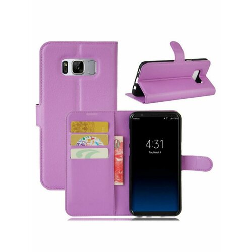 brodef wallet чехол книжка для samsung galaxy m51 фиолетовый Brodef Wallet Чехол книжка кошелек для Samsung Galaxy S8 фиолетовый