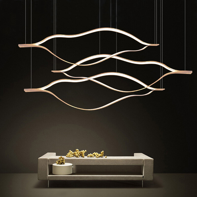 Подвесной светильник в стиле Tape Light Henge Suspension Lamp (80 см)