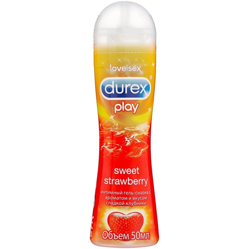 Интимная гель-смазка Durex Play Sweet Strawberry, 50 мл