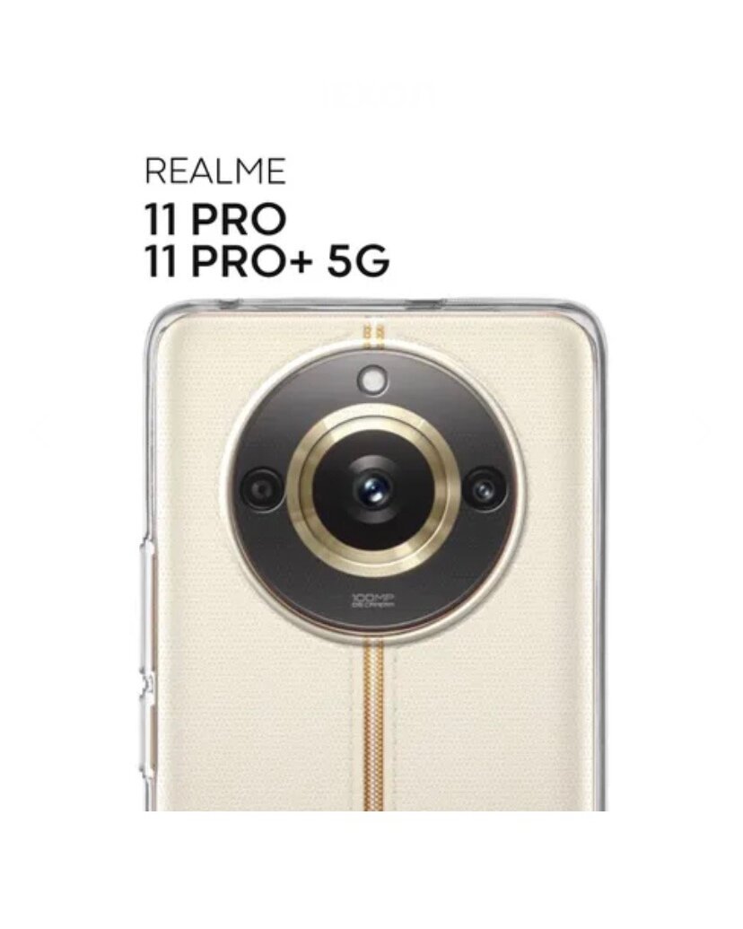 Чехол прозрачный для Realme 11 Pro 5G и 11 Pro Plus 5G, (Реалми 11 Про 5Г и Рилми 11 Про Плюс 5 Джи)
