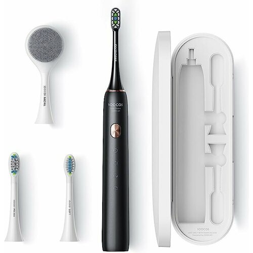 Soocas Электрическая зубная щетка X3U Set Freshen Your Breath черный 549000₽