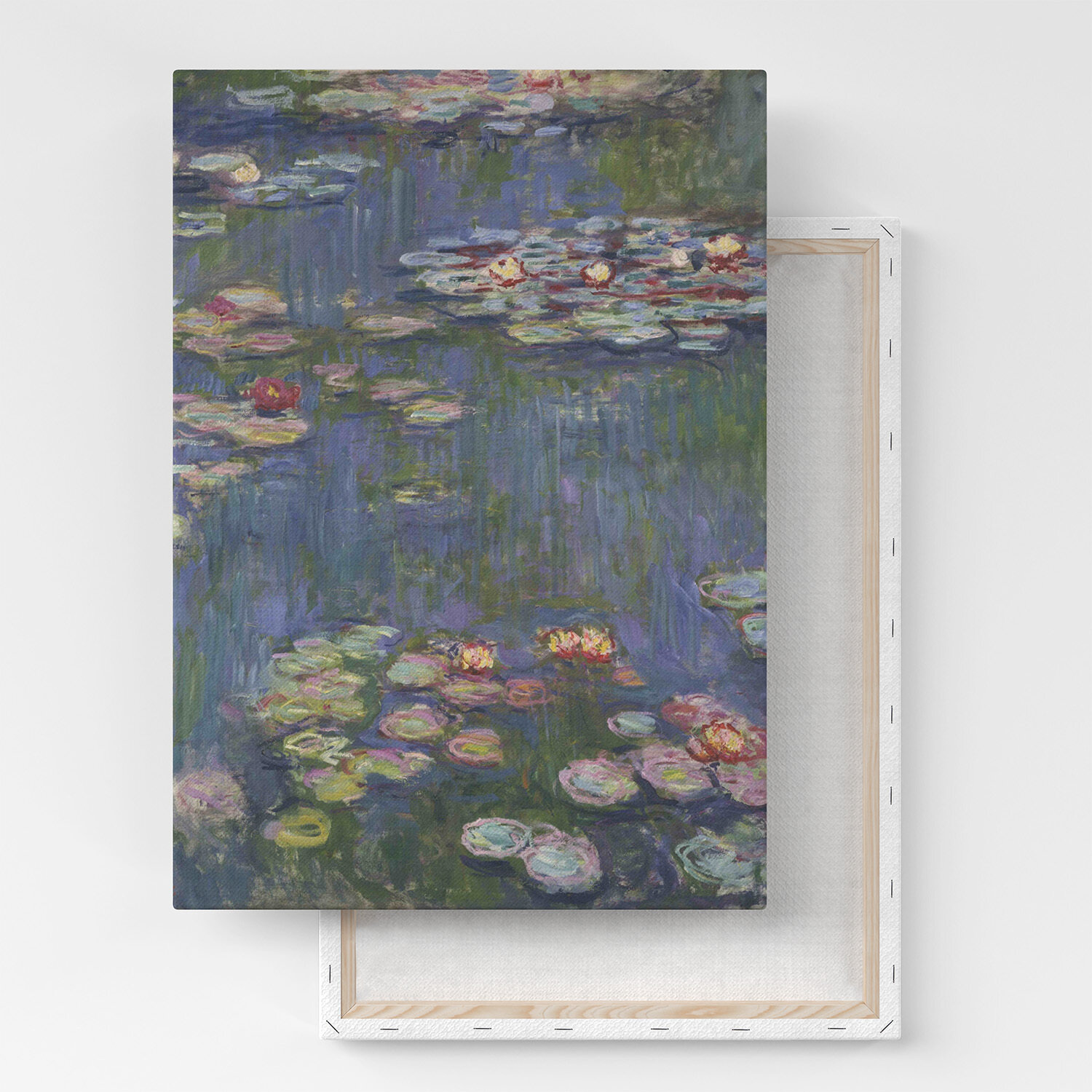 Картина на холсте, репродукция / Monet Claude - Клод Моне - Кувшинки / Размер 30 x 40 см