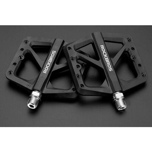 Педали ROCKBROS алюминиевые, черные педали велосипедные 2020 12b rockbros