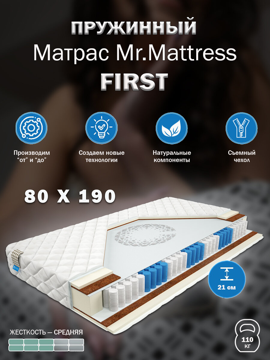 Матрас Mr. Mattress FIRST 80x190