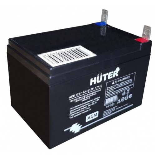 Аккумуляторная батарея Huter 12V 12Ah электростанция бензиновая huter dy6500lx 64 1 7