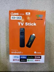 ТВ-приставка Android TV Stik 4K Q96 8Gb.