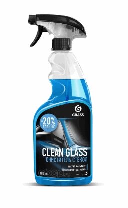 Очиститель стекла Clean Glass спрей 600 мл GRASS GraSS 110393