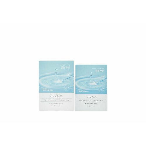 THE LAB BY BLANC DOUX Тканевая маска для лица Oligo Hyaluronic Acid Watery Skin Mask тканевая маска для лица the lab by blanc doux oligo hyaluronic acid watery skin mask 10 шт