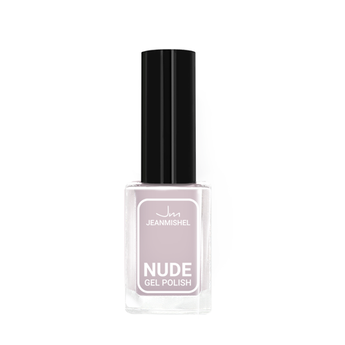 Лак для ногтей с эффектом геля NUDE collection тон 374 бело-лиловый