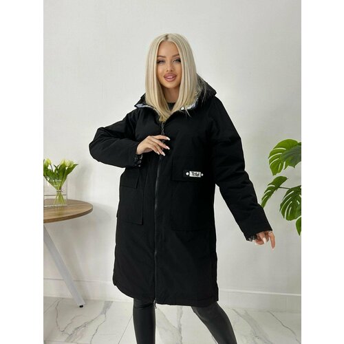 фото Куртка diffberd, размер 50, черный