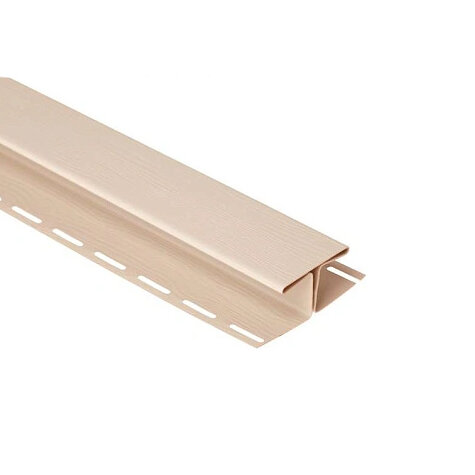 фото Сайдинг планка соединительная Бежевая