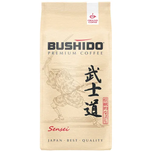 Кофе молотый Bushido Sensei, 227 г (Бушидо)