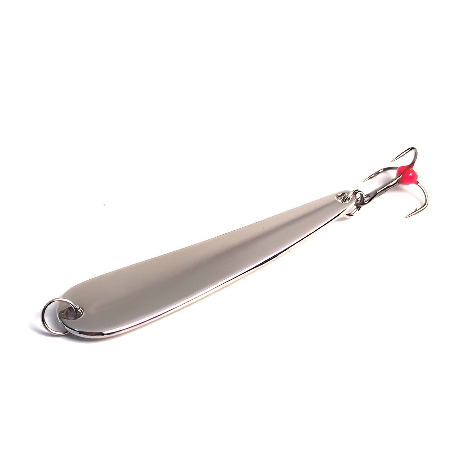 Зимняя блесна HITFISH Winter spoon 7010 63mm 11gr Col. 01 (Silver)