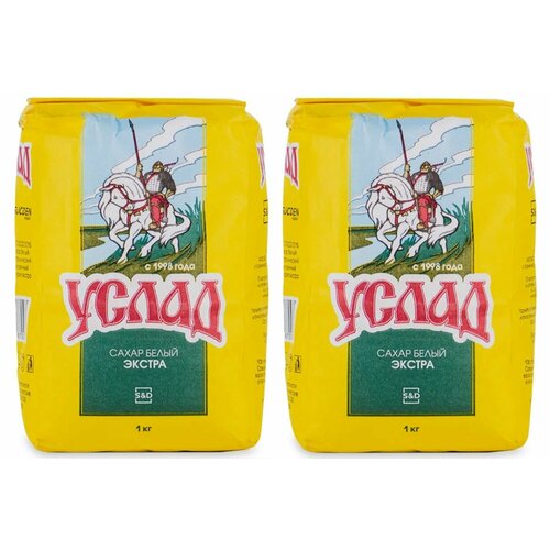 Сахар-песок Услад, Россия, 1 кг х 2шт