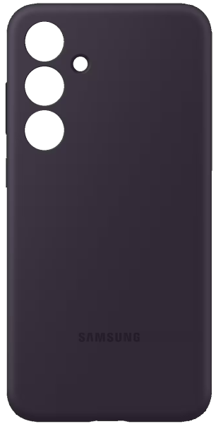 Чехол (клип-кейс) Samsung Silicone Case S24+, для Samsung Galaxy S24+, темно-фиолетовый [ef-ps926teegru]