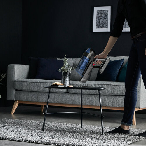 Пылесос Tefal XForce Flex 12.60 Aqua TY98C0WO, синий/черный