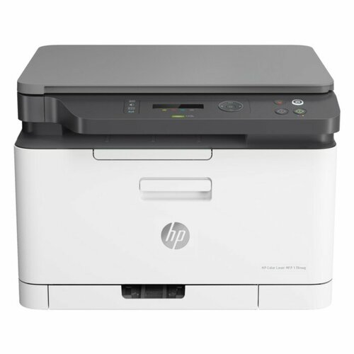 МФУ лаз цветная печать HP Color 178nw 600x600 dpi 418 стрминцвчб А4 Wi-Fi белый 5363600₽