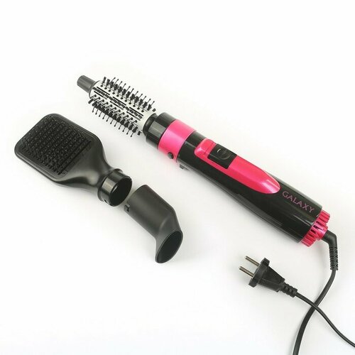 Фен-расческа Galaxy GL 4406 1200 Вт 2 скорости 3 насадки защитная сетка 290400₽
