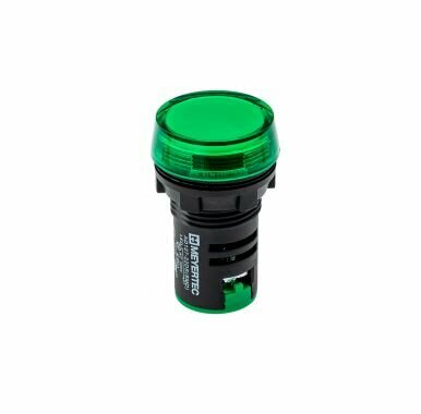 Сигнальная лампа Meyertec MT22-S33, зеленый, 220V AC/DC IP65 (уп.10шт)