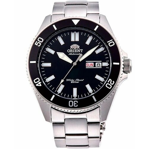 Наручные часы ORIENT Automatic RA-AA0008B19B, серебряный, черный orient diving sport automatic ra aa0008b19b