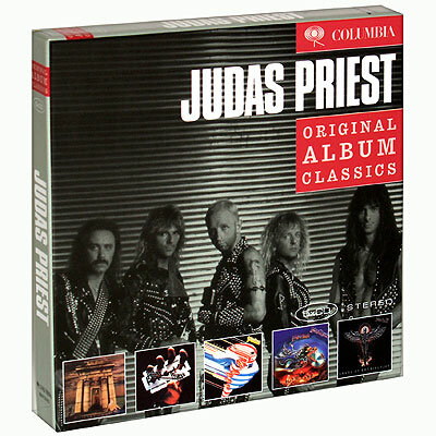 Judas Priest - Original Album Classics (5CD) 2008 Papersleeves In Case Аудио диск