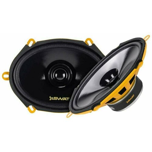 Автомобильная аккустика SWAT SP-H57V2 черныйжелтый 361200₽
