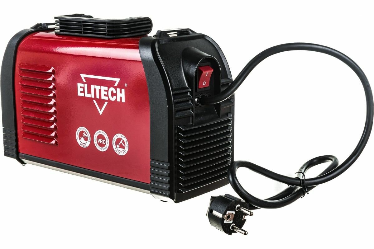 Сварочные Аппараты Сварочный инвертор ELITECH ИС 220М (140-250В,7.9кВт,20-220А, ПВ 220А/60%, LCD-дисплей)(Е1703.018.00)