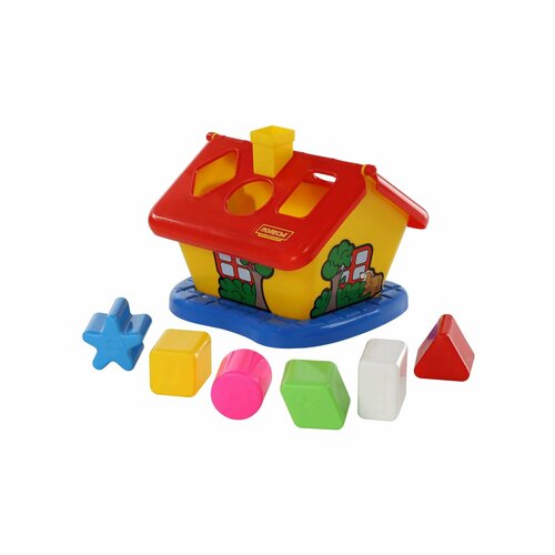Игрушка Полесье Садовый домик Красный 70890 логическая игрушка садовый домик 56443 полесье