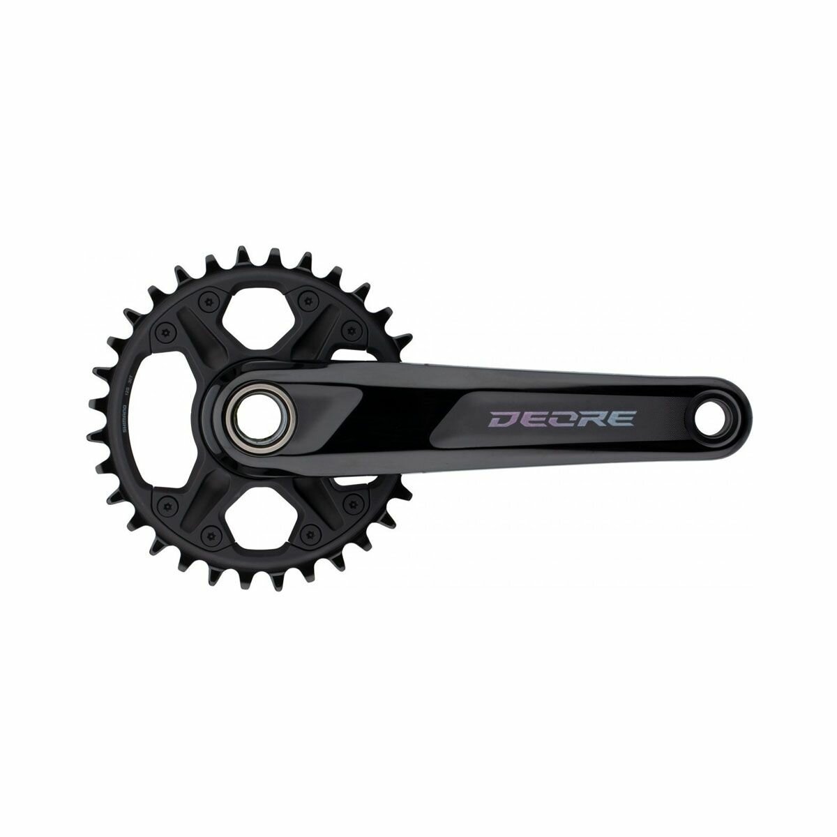 Система шатунов Shimano Deore M6120-1 175мм, 12ск, 30Т, Chainline 55мм.