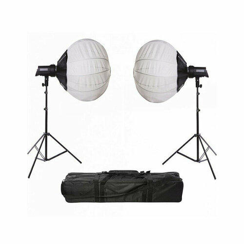 Комплект постоянного освещения с пультом ду 240Вт 2800K-6000K Fotokvant COB-2240 KIT 2х120 Вт 1700000₽