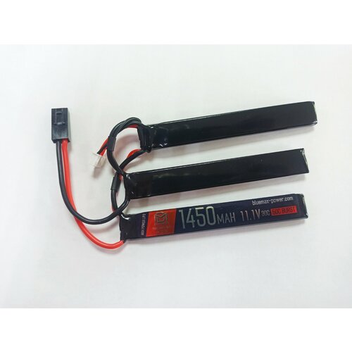 Аккумулятор LiPo, 1450 mAh, 11.1V, 30C аккумулятор lipo 11 1v 1450mah 30c cqb bluemax