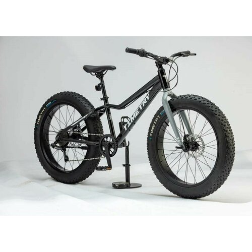 Велосипед фэтбайк Fatbike Time Try TT215/7s 20" Алюминиевая рама 12", черный
