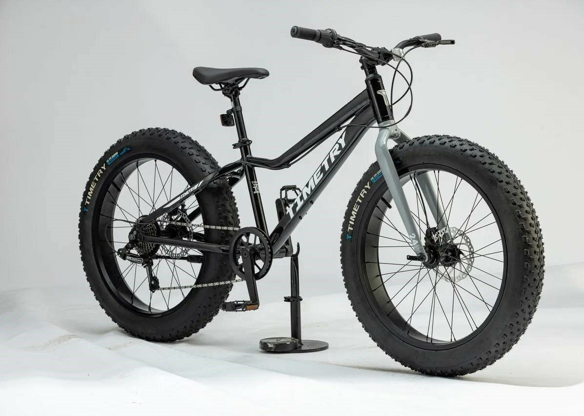 фото Велосипед фэтбайк Fatbike Time Try TT215/7s 20" Алюминиевая рама 12", черный
