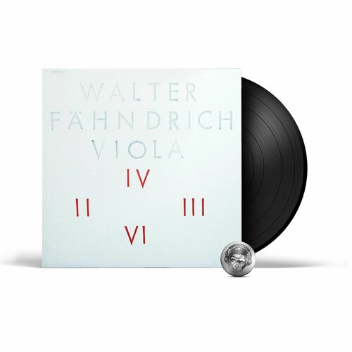 Walter Fahndrich - Viola (LP) 2006 Black, 180 Gram Виниловая пластинка walter fahndrich viola lp 2006 black 180 gram виниловая пластинка