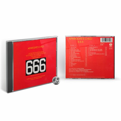 Aphrodite's Child - 666 (2CD) 1989 Jewel Аудио диск