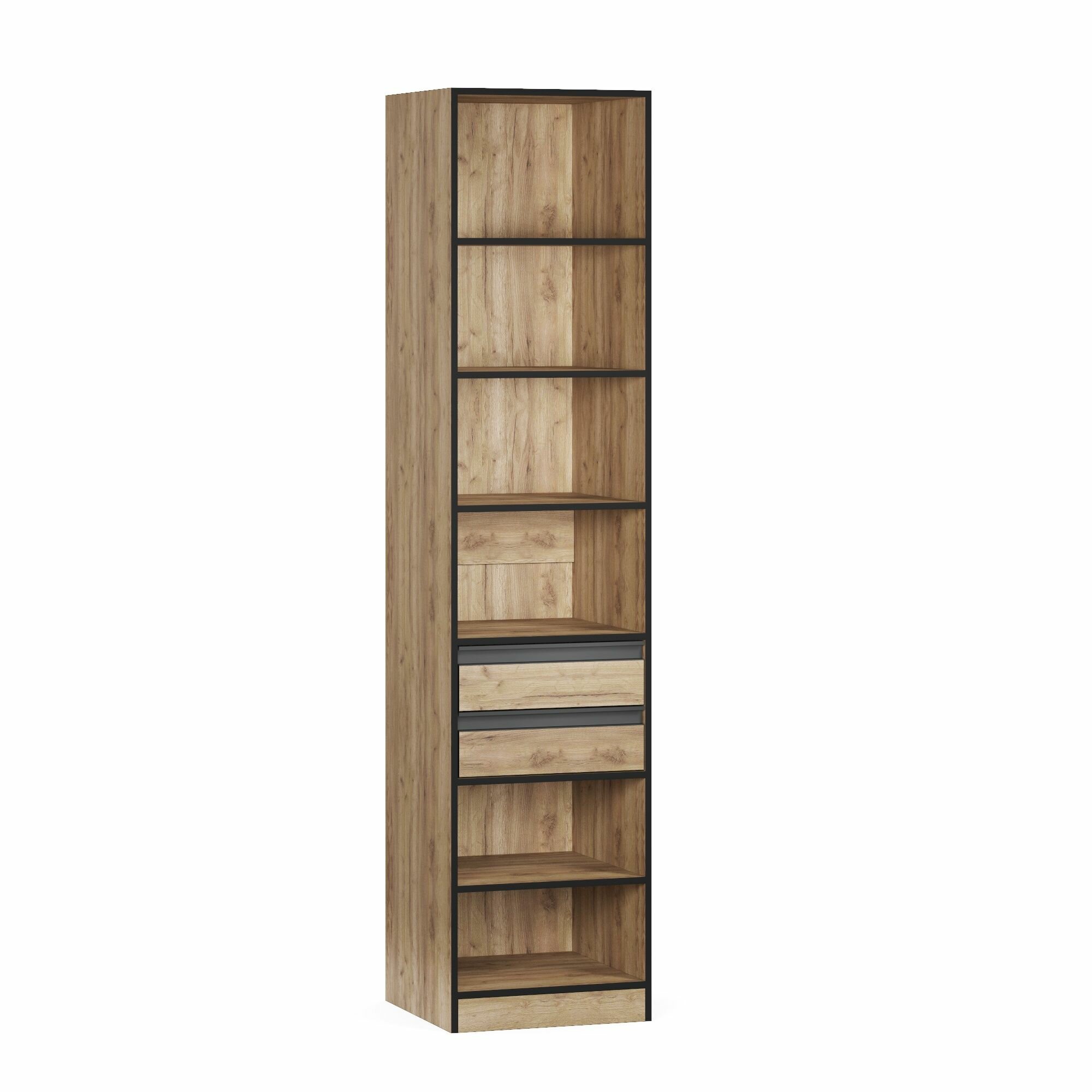 фото Гардеробнаяя система Лофт Модуль Л-6, 40х220х50, белый