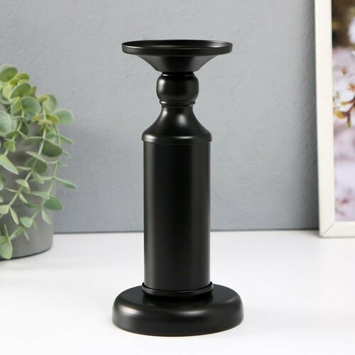 SUI Подсвечник металл на 1 свечу d75 см Магнус 10х10х21 см 2025₽