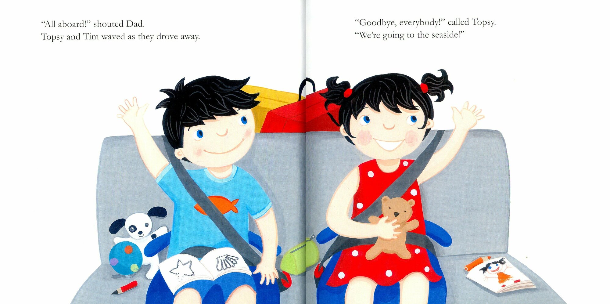 Topsy and Tim: Go on Holiday (Adamson Jean; Adamson Gareth) - фото №2