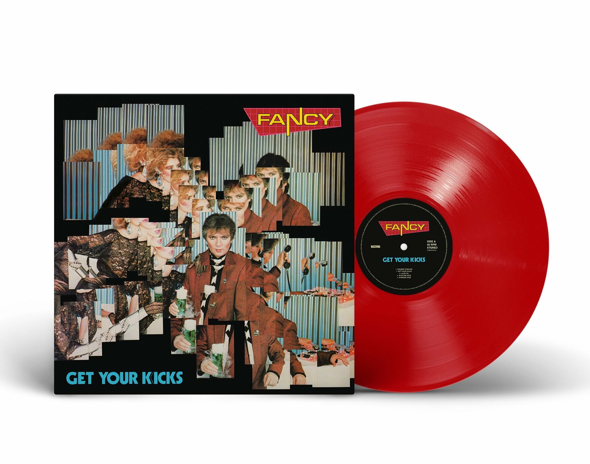 Виниловая пластинка Fancy - "Get Your Kicks" (1985/2023) (Limited Red Vinyl)