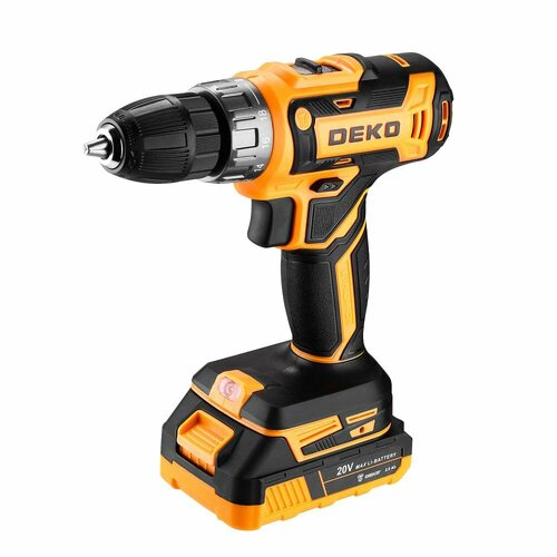 Дрель-шуруповерт аккумуляторная Deko DKCD20V 080-1002 5292₽