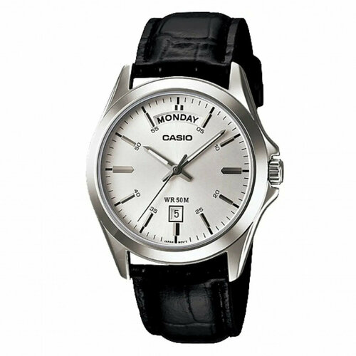 фото Наручные часы casio, серебряный