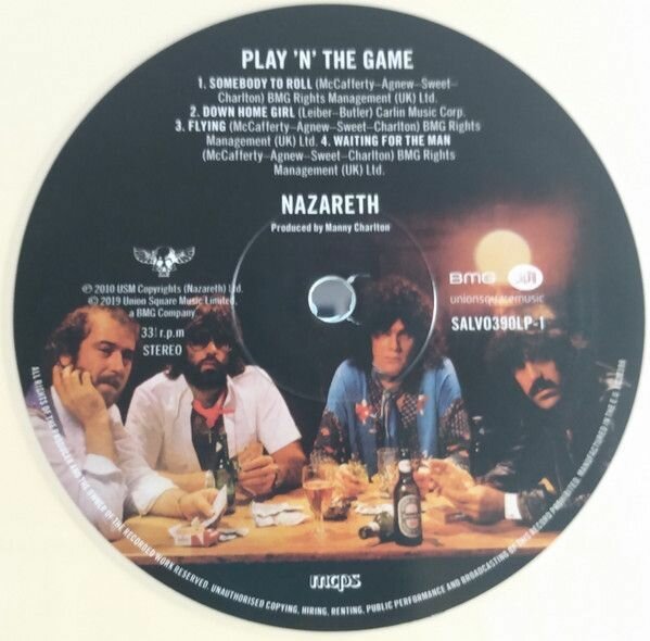 Виниловая пластинка Nazareth, Play 'N' The Game (Coloured) (4050538474466) IAO - фото №6