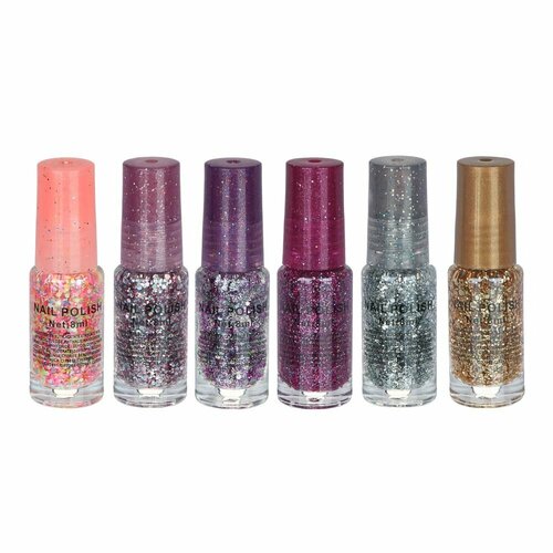 ЮНИLOOK Лак для ногтей 8мл 6 цветов 24 штуки 1382₽