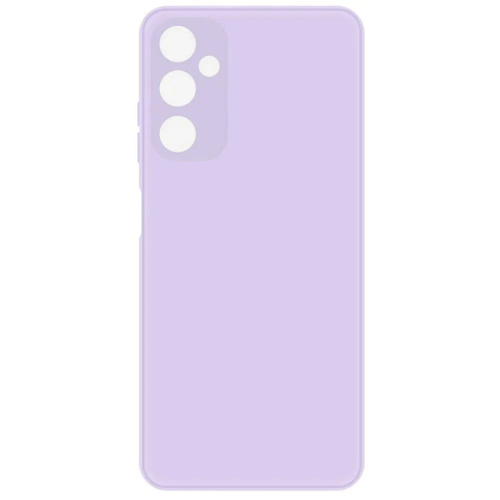 Накладка силикон Borasco Microfiber Case для Samsung Galaxy A05S Лавандовый