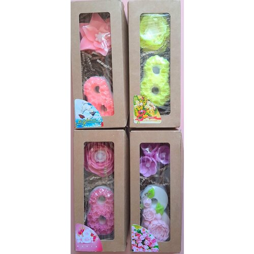 Набор ассорти твердого мыла ручной работы 