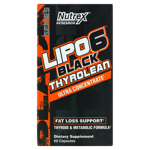 Nutrex Lipo-6 Black Thyrolean (60 капс.)